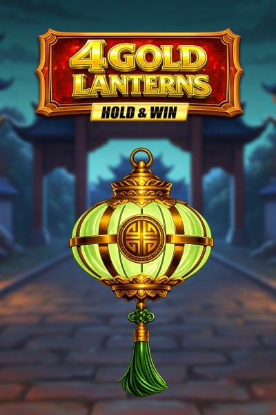 4 Gold Lanterns Hold and Win game cover