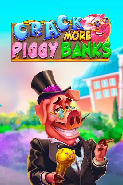 Crack More Piggy Banks pokie cover