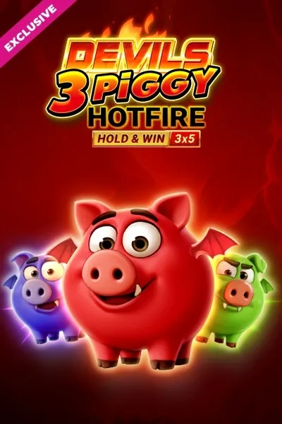 Devils 3 Piggy Hotfire Hold and Win game cover