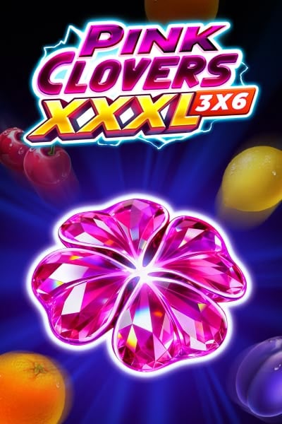 Pink Clovers XXXL Hold and Win pokie cover