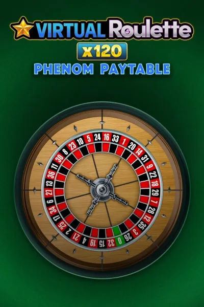 Virtual Roulette Phenom x120 digital table game cover