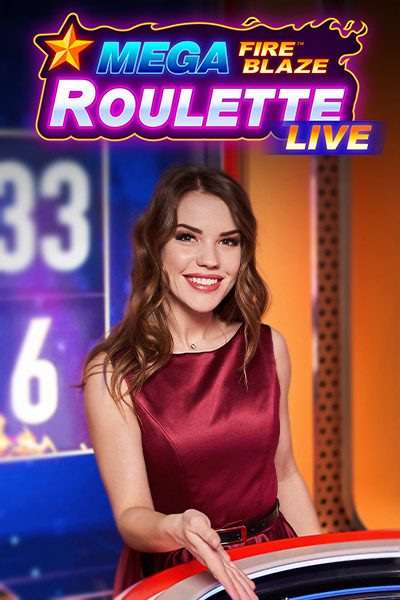 Mega Fire Blaze Roulette Live table